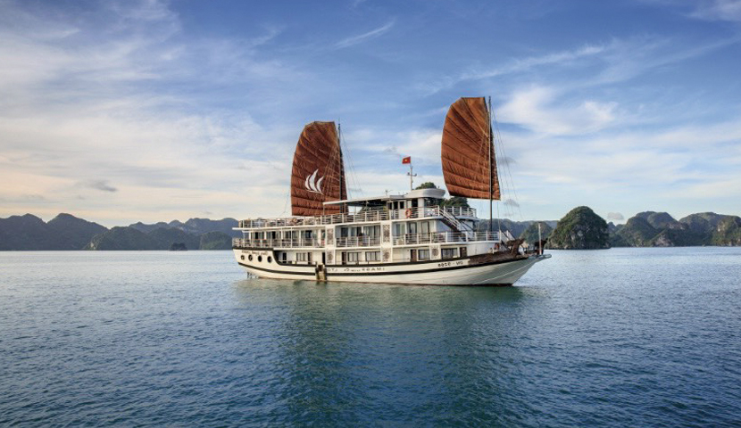 Jonque Le Journey | Croisière en baie d'Halong 2 jours 1 nuit