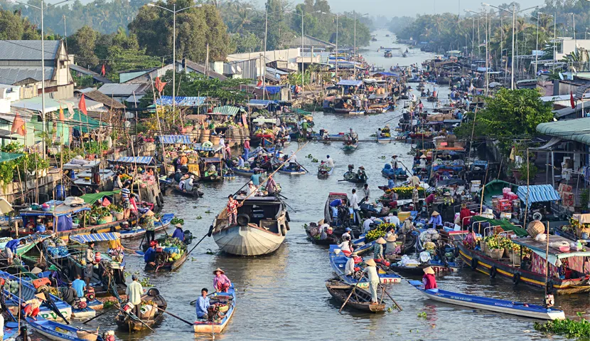 Excursão clássica de um dia no Mekong - Cai Be