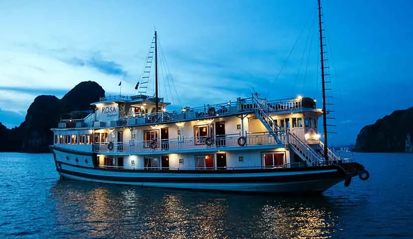 Rosa Boutique Cruise | Halong Bay 2 days 1 night