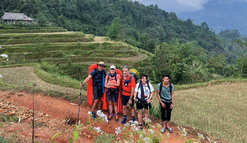 Excursión de senderismo a Hoang Su Phi | Terrazas de arroz y tribus de las colinas