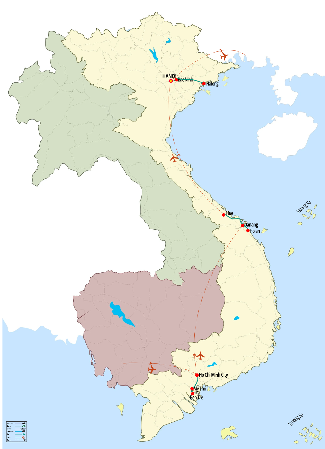 Vietnam Premium (Saig&oacute;n a Hanoi)