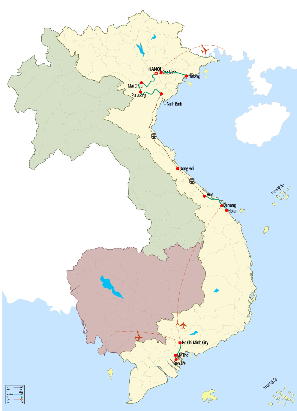 Vietn&atilde; Exclusivo (Saigon a Hanoi)