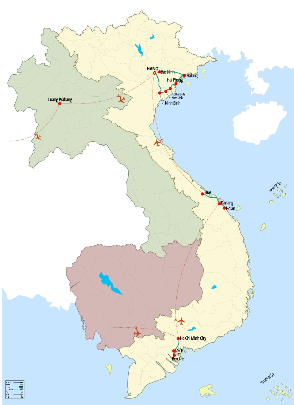 Maravilhas do Vietname & Luang Prabang